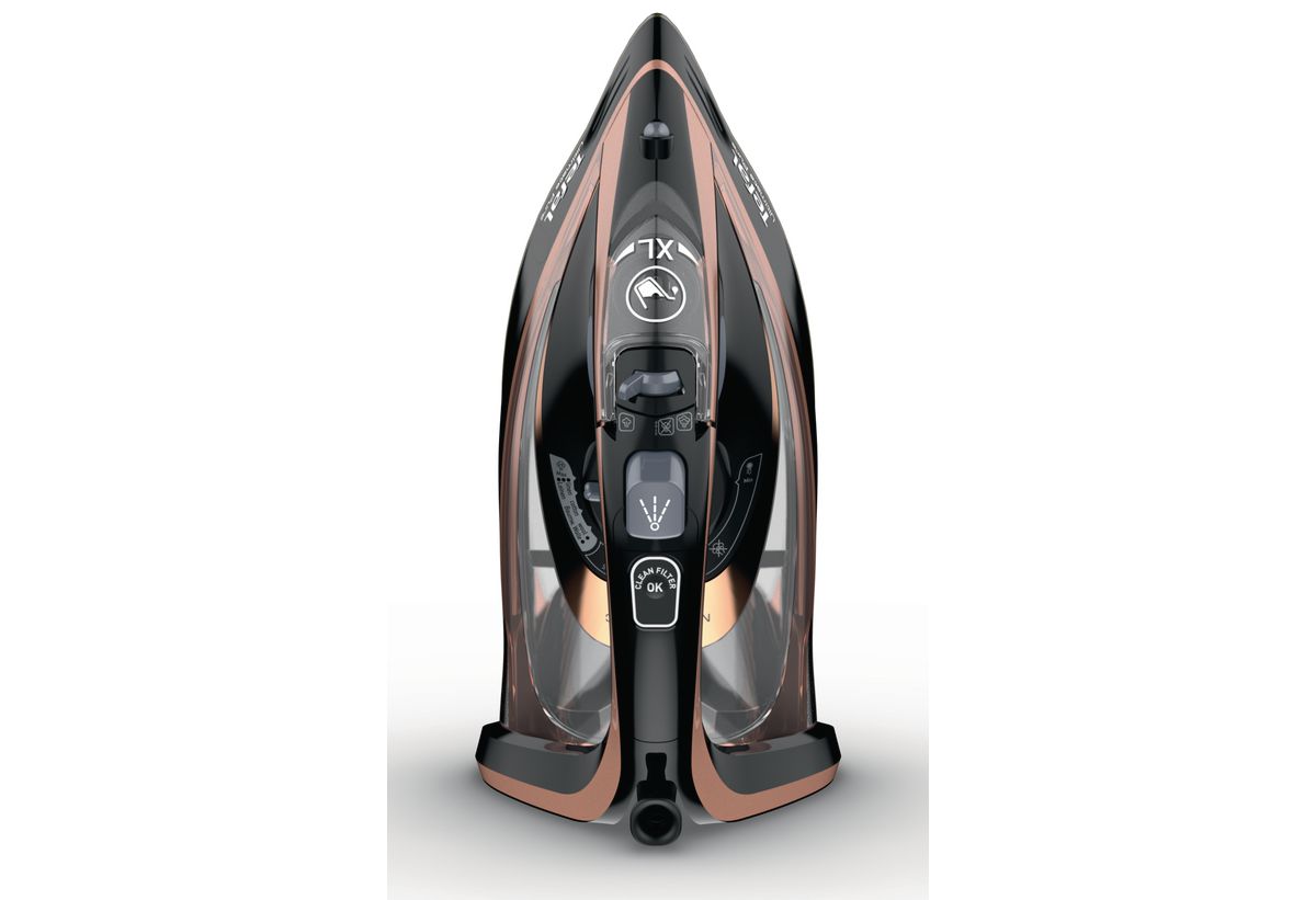 Απεικονίζεται η πάνω όψη του σίδερου.